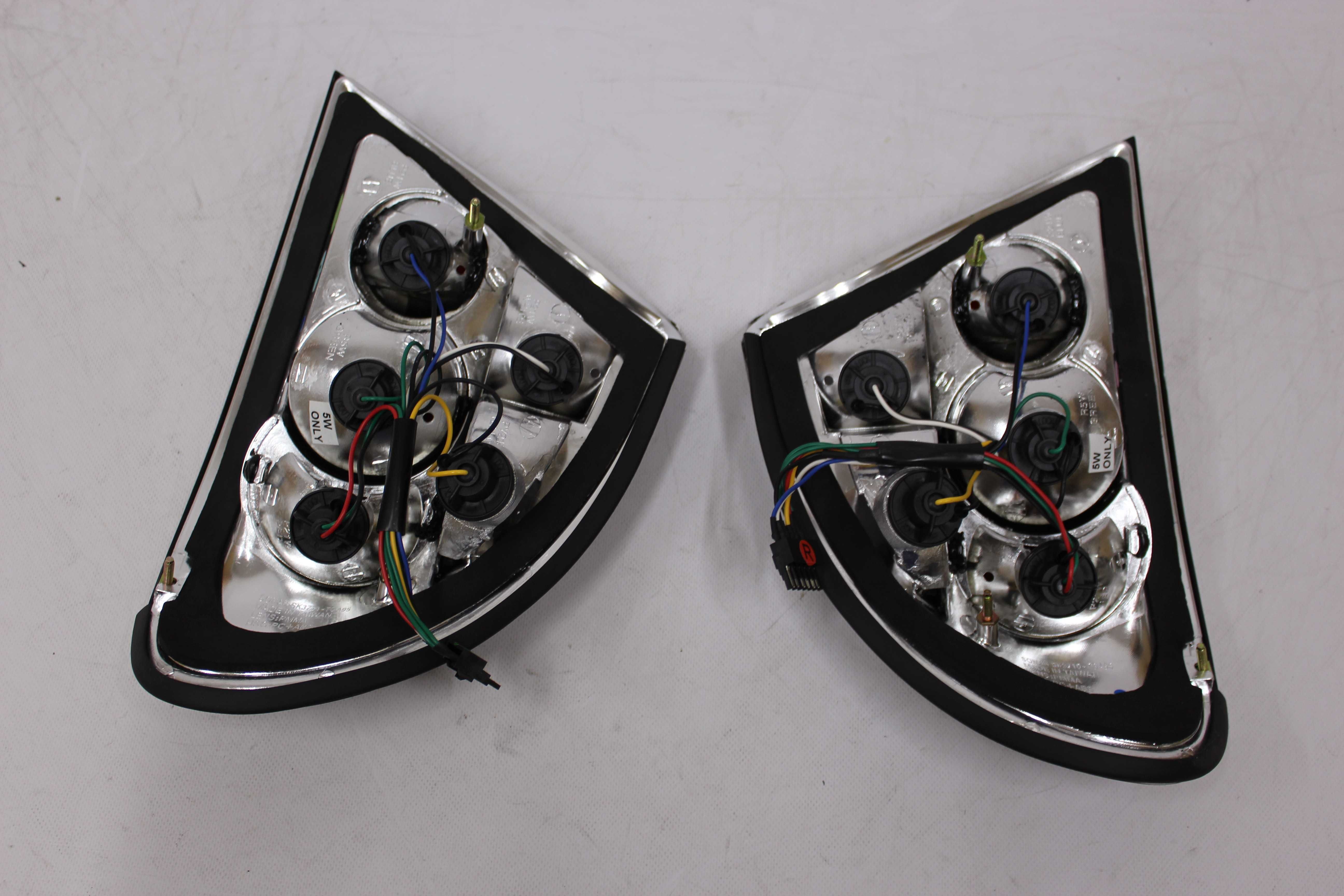 Lampy światła tył tylne OPEL TIGRA 94-00 Black TUNING SMOKE NOWE