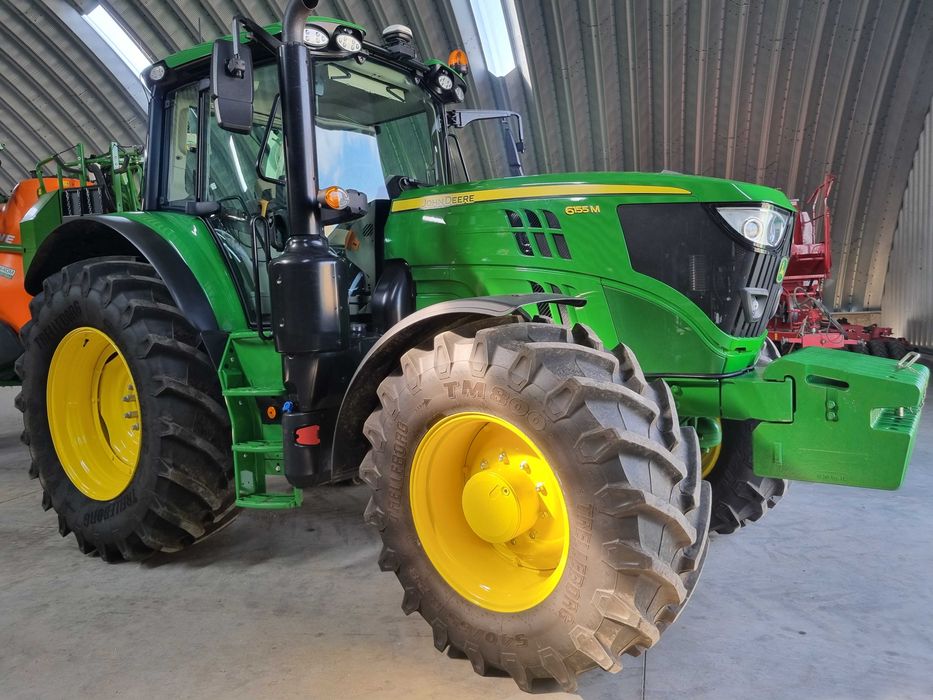john deere 6155m auto quad pod gps autotrack 172KM 638mtg jak nowy