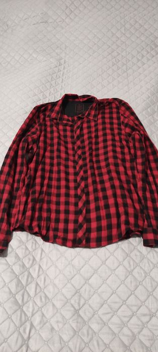 Koszula w kratę męska