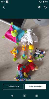 Zabawki niemowlęce grzechotki dziecięce Fischer Price