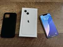 Telefon iPhone 13 Mini 128GB - Biały | 87% | Oryginalny | Szkło + Etui