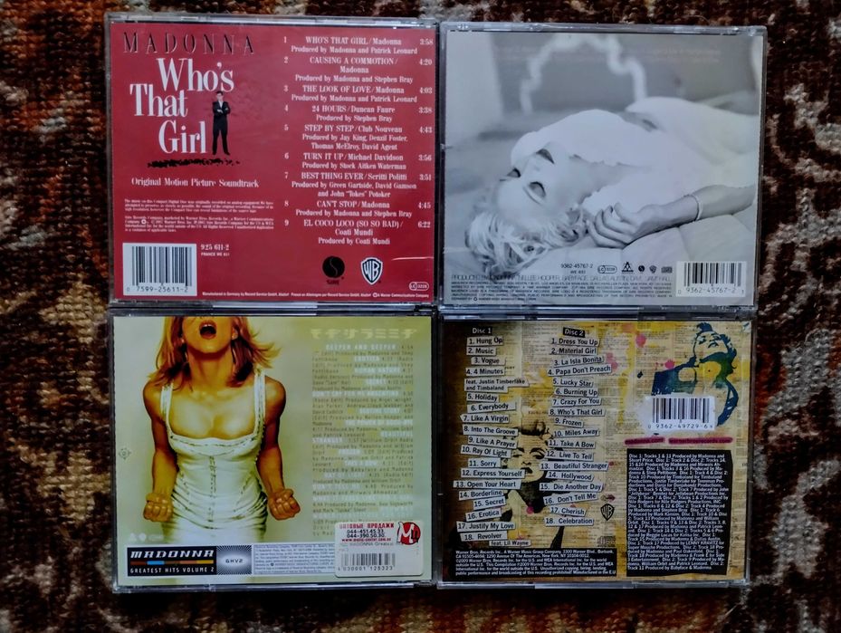 Madonna фірмові CD