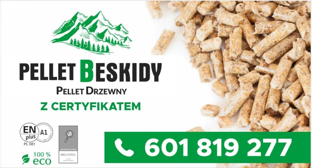 PELLET HOME, PELLET MAZUR, Pellet drzewny certyfikowany A1 EN PLUS