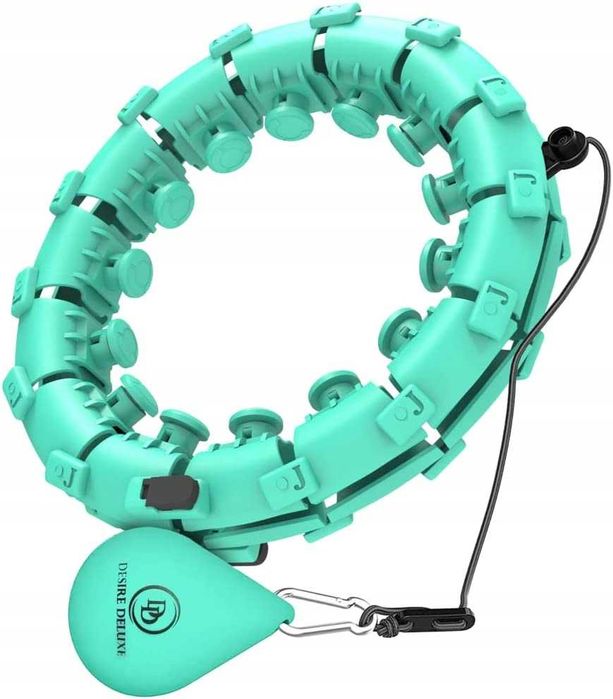 Hula Hoop z obciążeniem z odpinanymi pierścieniami 360°