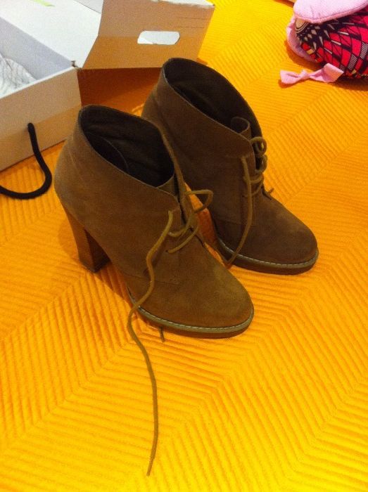 Botas camel da Aldo novas