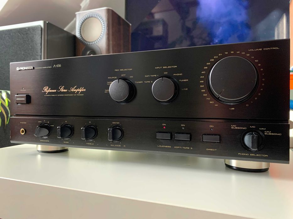 Wzmacniacz Pioneer A-656 Serwisowany - stan BDB