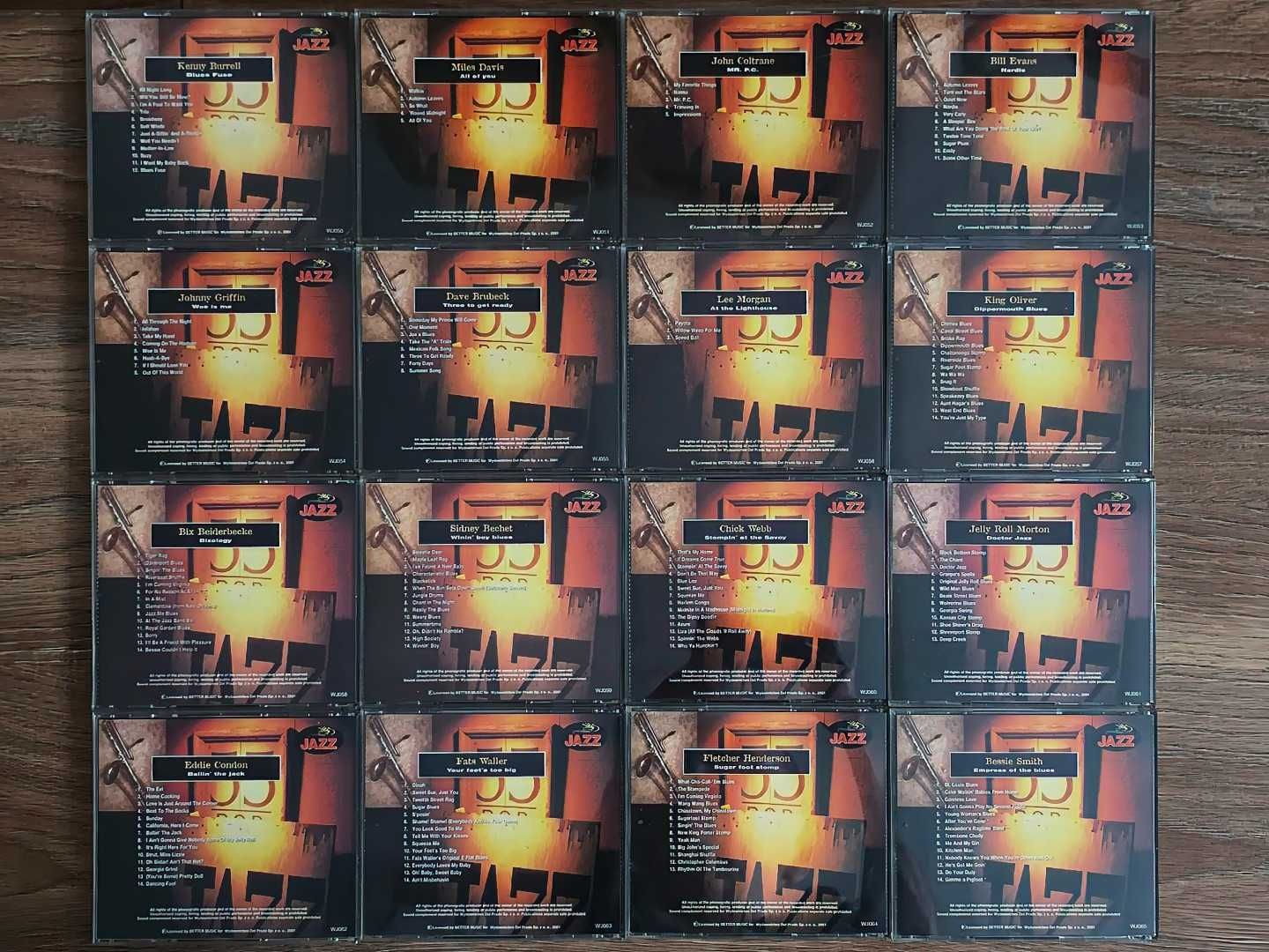 Wielki Jazz. Kolekcja 22 szt. CD.