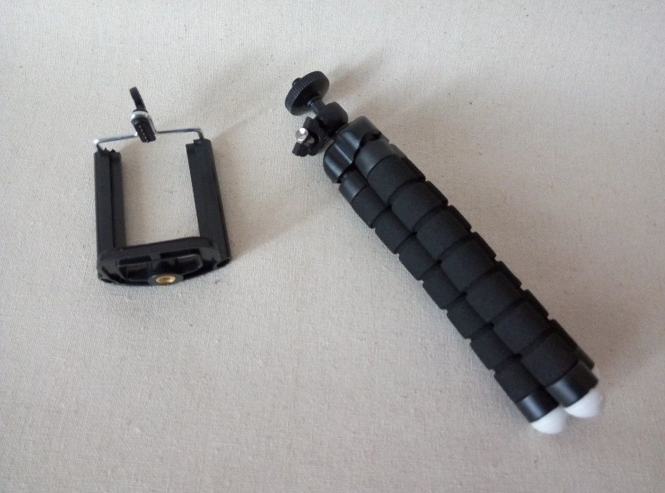 Штатив-осьминог с телефонной рамкой и гибкими ножками (универсальный).