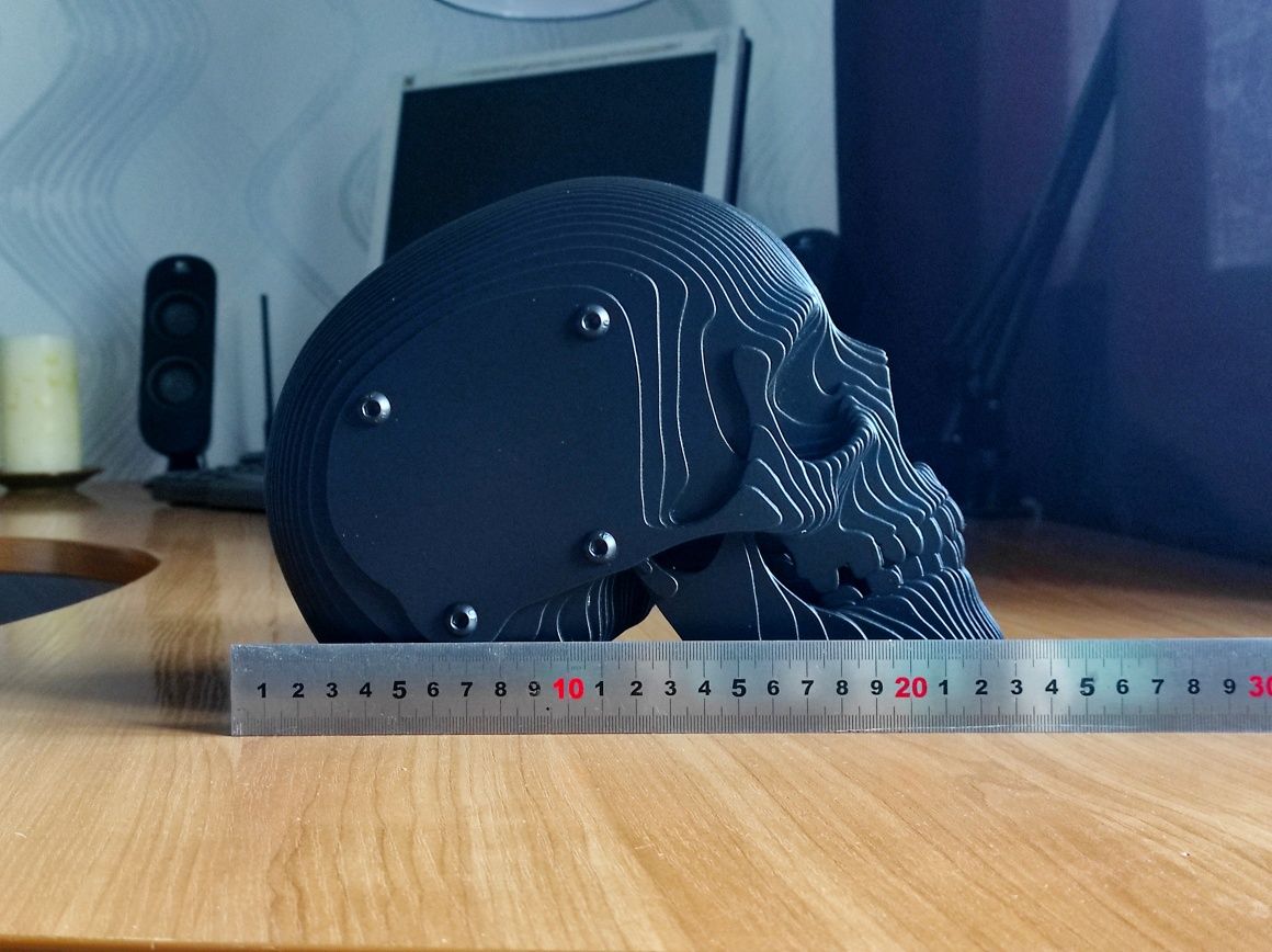 Подставка для наушников. Череп. Декор. Подарок JBL Marshall Sennheiser