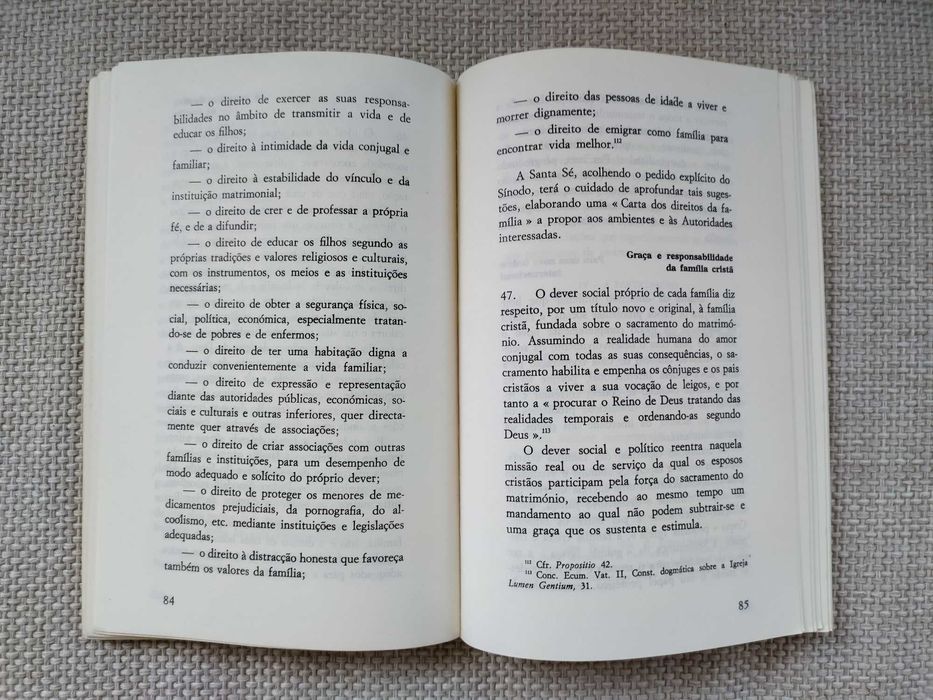 Exortação apostólica de João Paulo II sobre a família