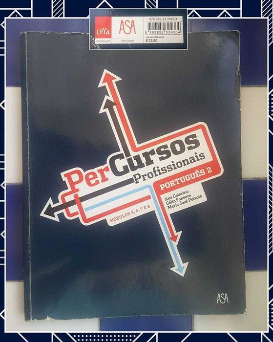 2 Manuais Escolares de Português - 10° e 11º Ano Ensino Profissional