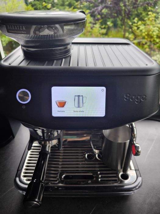 Ekspres kolbowy kawa SAGE BARISTA TOUCH SES881BTR czarny NOWY