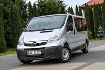 Opel Vivaro 114KM Long 6osobowy Brygadówka Parktronik Klimatyzacja Hak