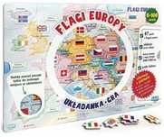Układanka/gra Flagi Europy. Jako