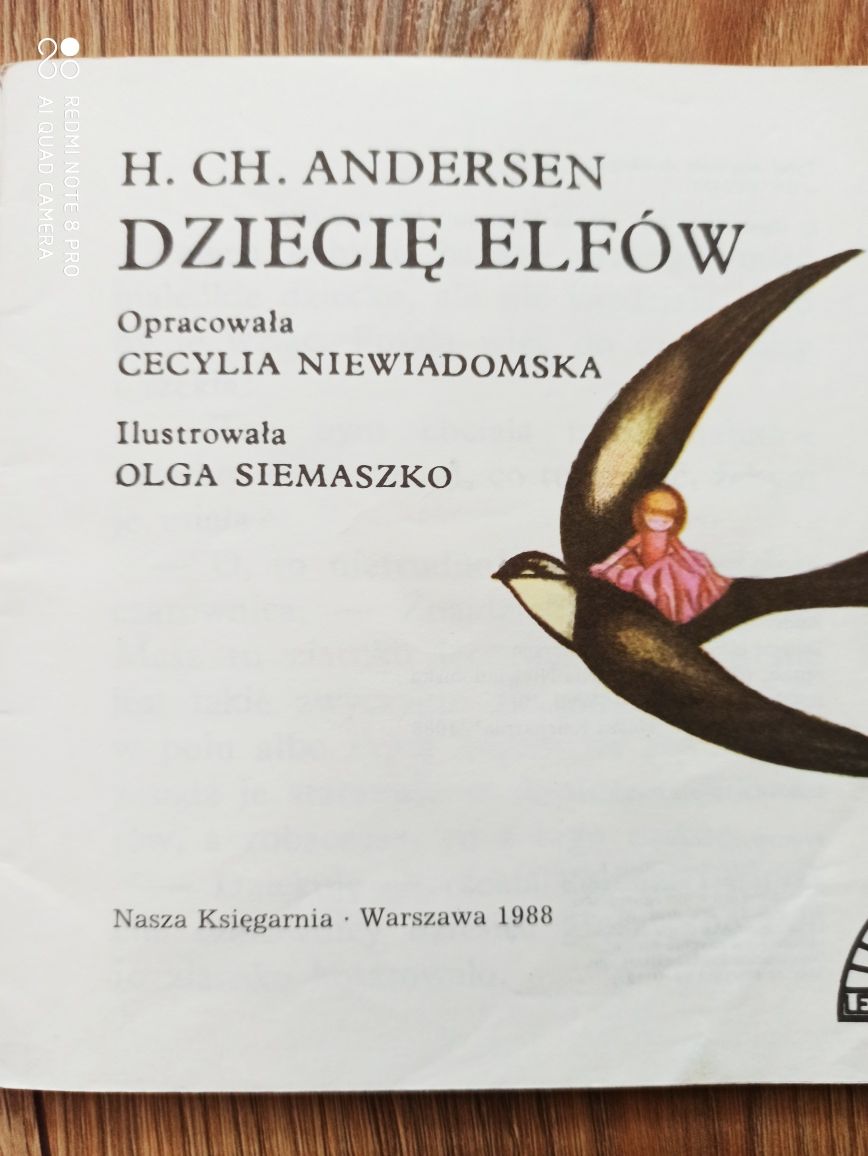 H. Ch. Andersen Dziecię elfów, 1988 rok