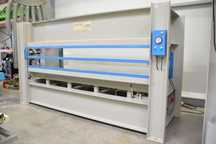 PRASA DO FORNIROWANIA SORMEC 3,5M X 1,3M 2 półki 8 tłoków