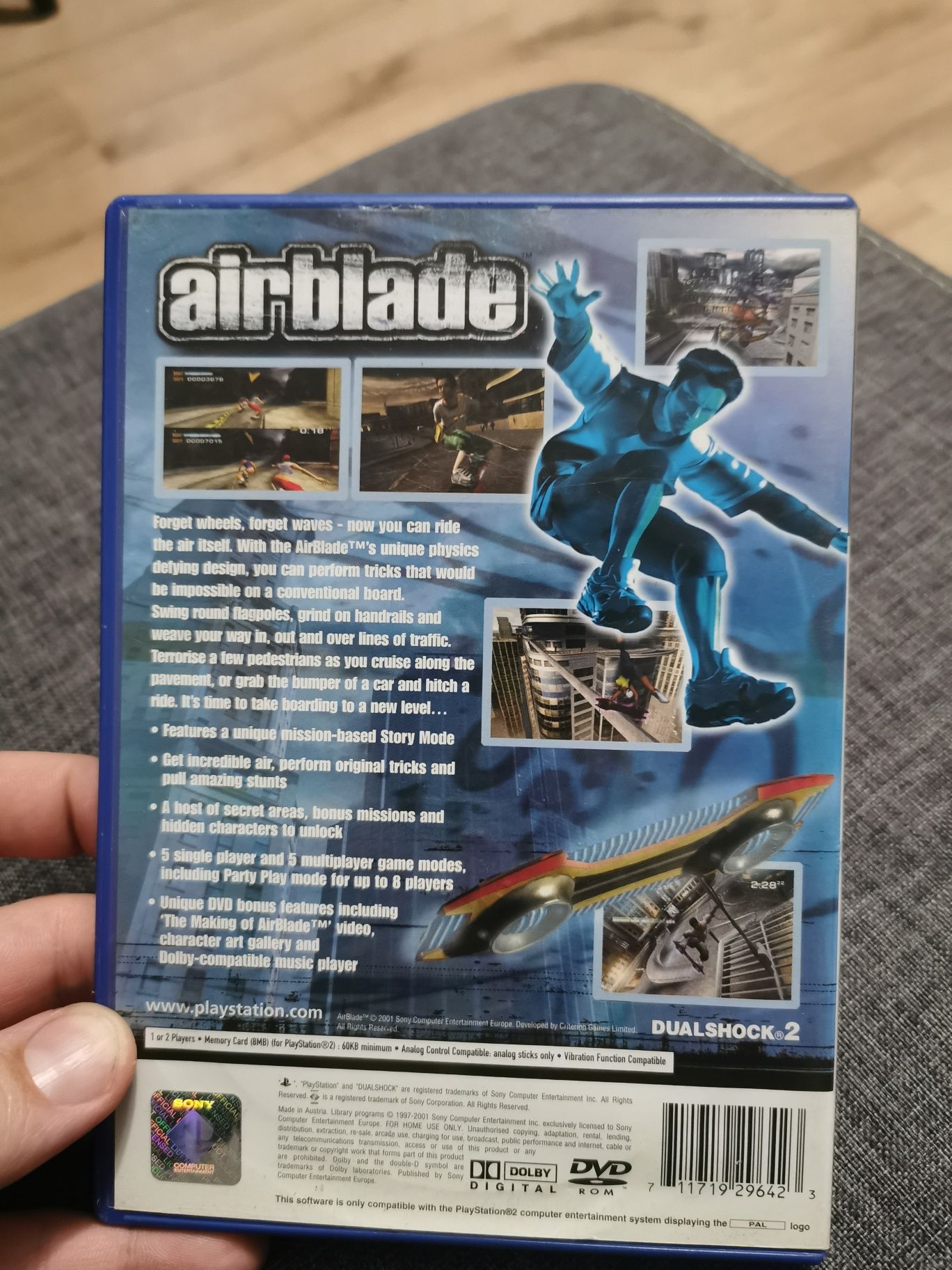 Gra ps2 airblade