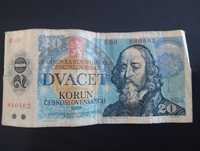 Banknot 20 koron 1988