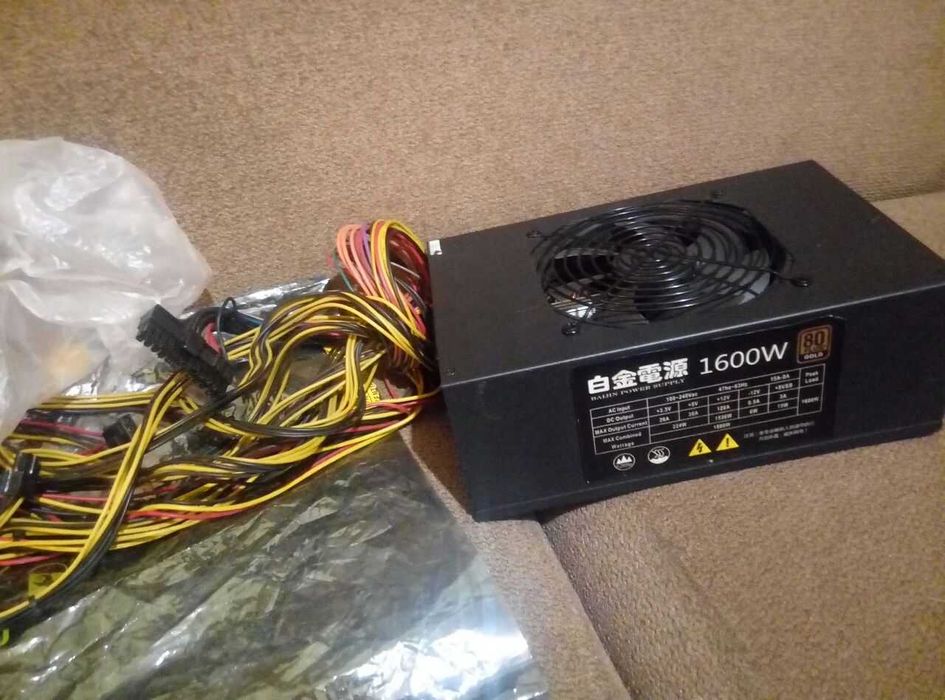 Блок питания ATX 1600W Baijin