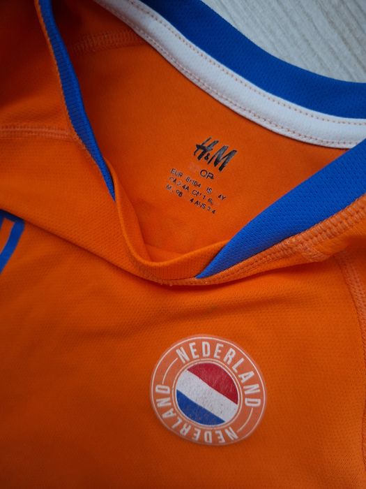 Zestaw sportowe koszulki piłkarskie Barcelona Brazylia Holandia 80 74