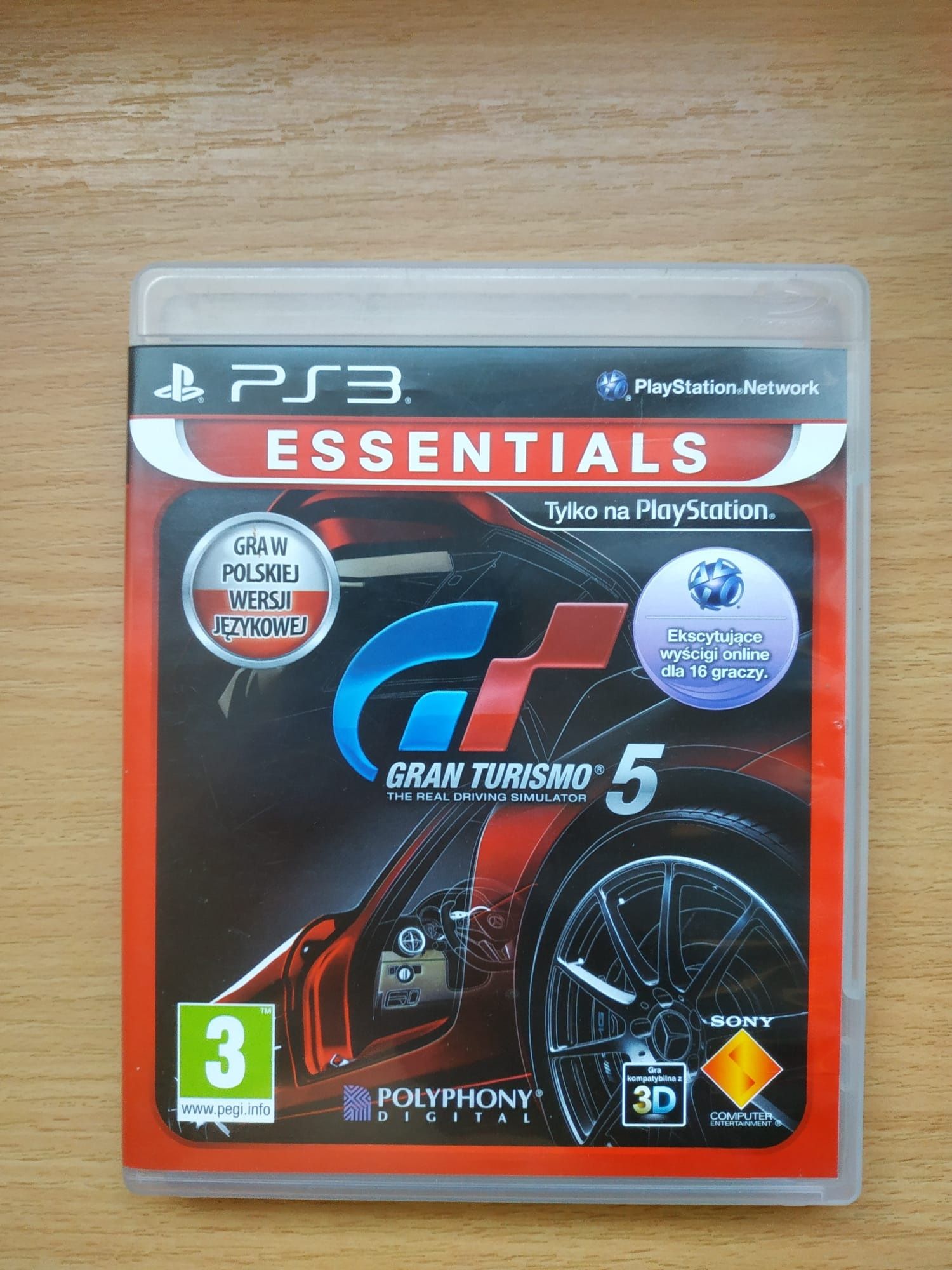 Gran Turismo 5 na PS3, pl, stan bdb, możliwa wysyłka