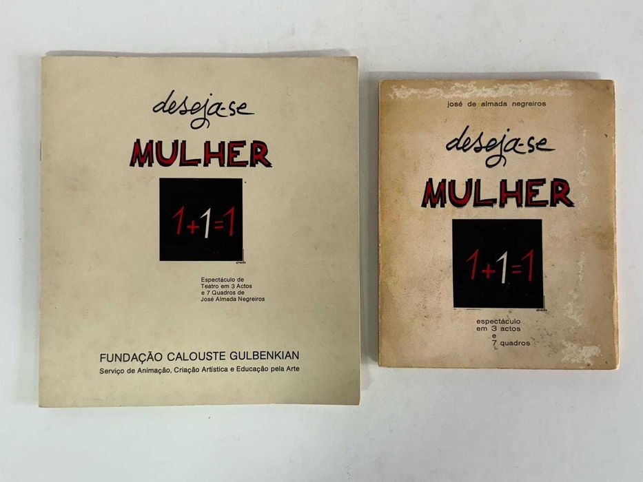 Deseja-se Mulher 1+1+1 - 1º Edição José de Almada Negreiros