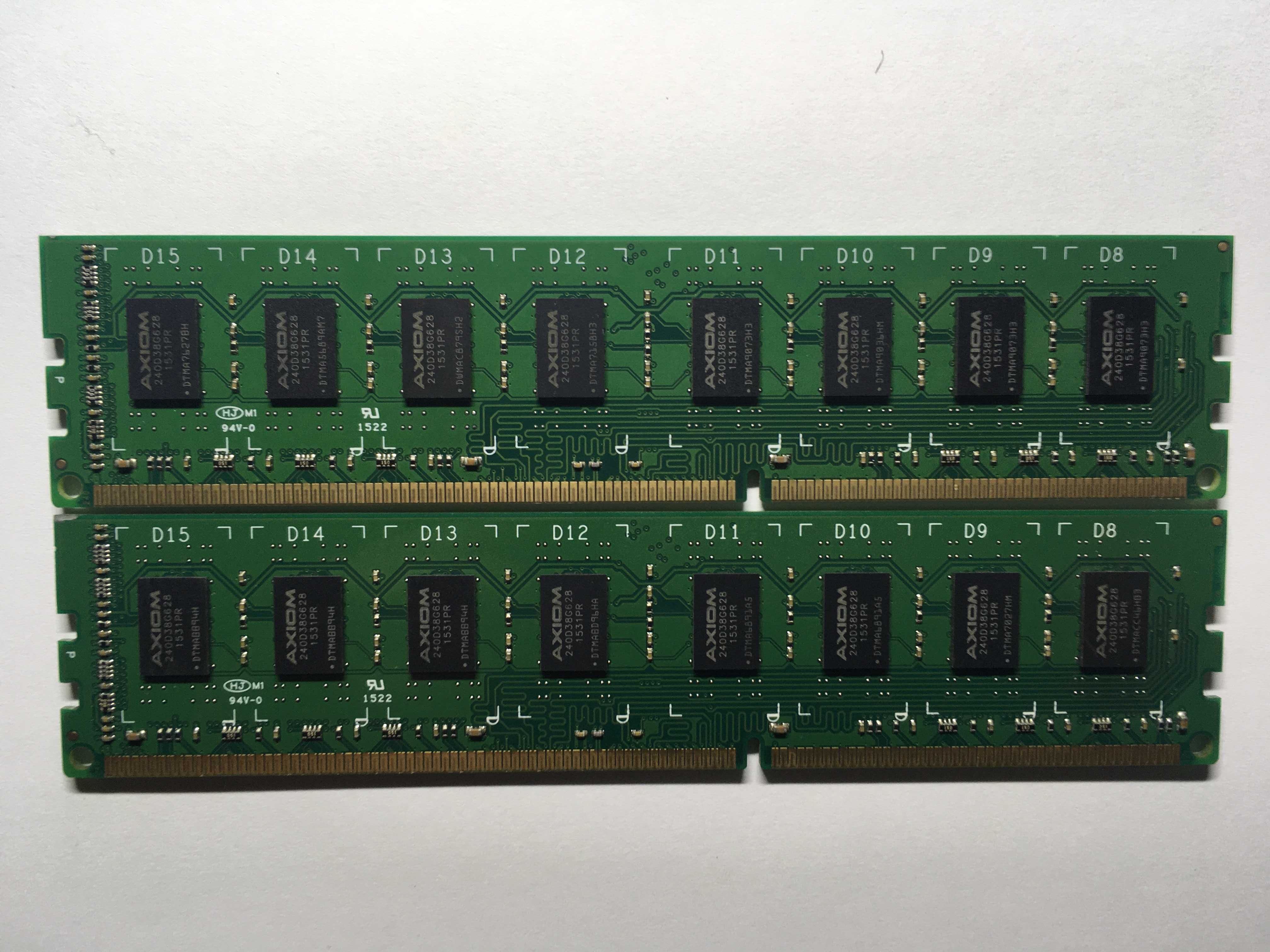 Память 8gb DDR3 1800 NON-ECC є 2 штуки (пара)