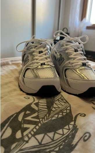New Balance_530_white Moda_Buty_Mokasyny Mokasyny R.40.5