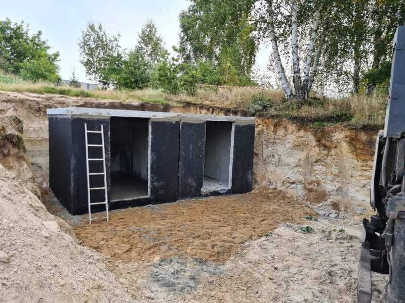 Szamba,Zbiornik szambo betonowe kanał samochodowy piwniczka deszczówka