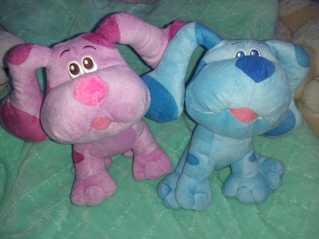 Nickelodeon blue I magenta wszyscy razem śladem blue