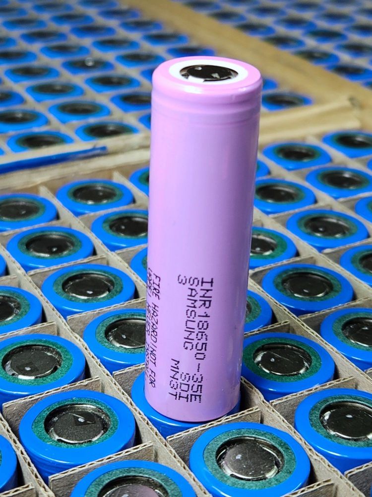 ЯКІСНІ тестовані елементи Samsung 18650 35E 3500mAh Акумулятор Mj1 50e