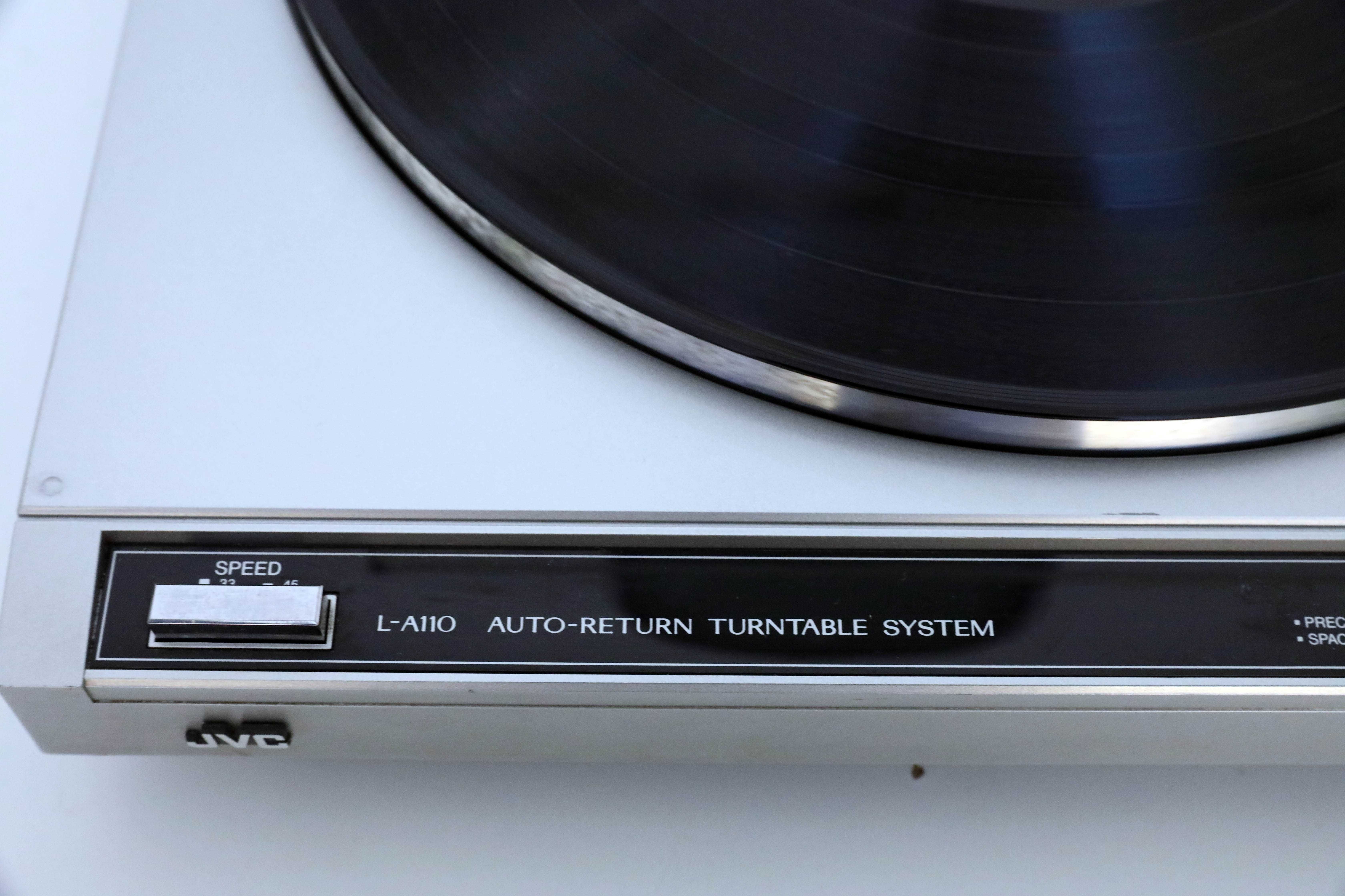 JVC L-A110 Gira discos Turntable auto-retourn