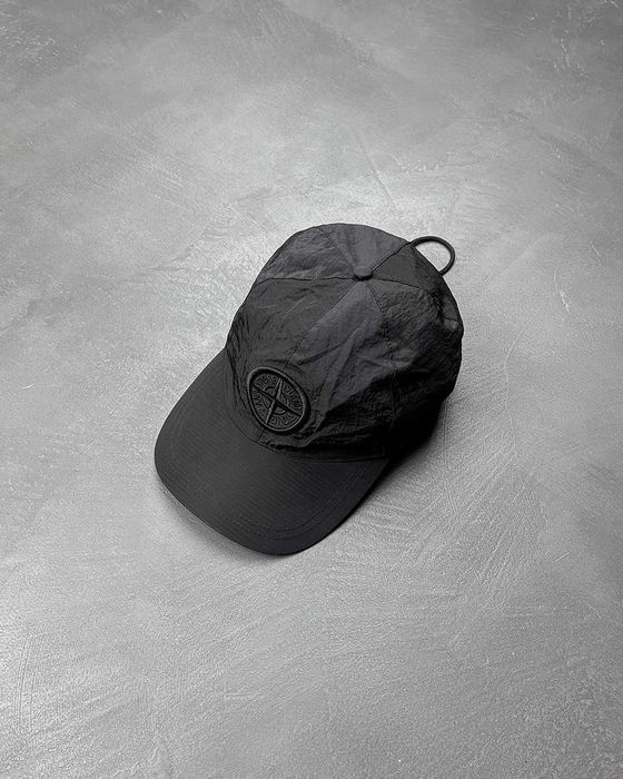 Кепка Stone Island 99876 Nylon Metal Cap Econyl Black SI0148-BK