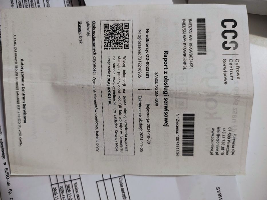 Smartwatch Galaxy Watch6 Gwarancja +gratis