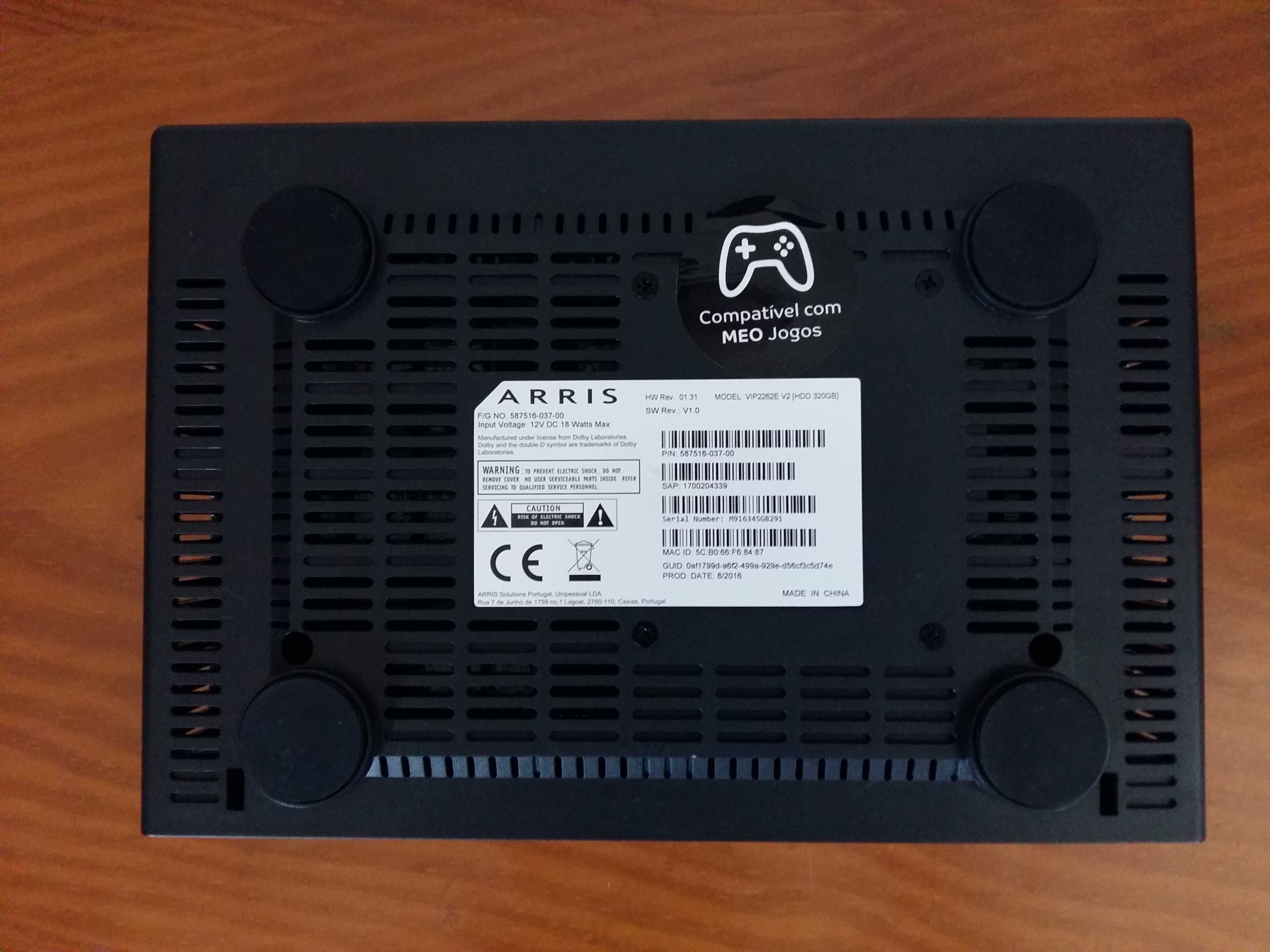 Box TV (sem comando nem carregador)