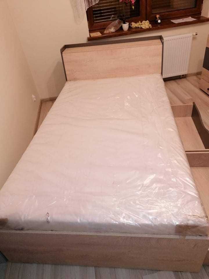 Nowe łóżko Delta 120x200 z materacem