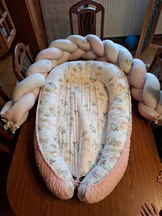 Ochranaicz warkocz do łóżeczka