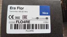 Pilot do bramy NICE FLOR FLO4RE 433 MHz lub FLO2RE wysyłka