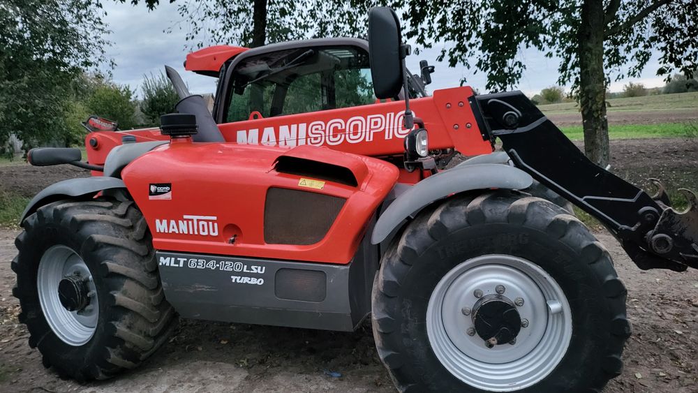 Свіжопривезена manitou 634 120lsu