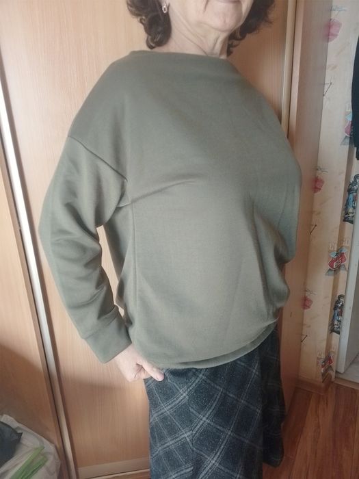 Реглан, кофта boohoo L оверсайз