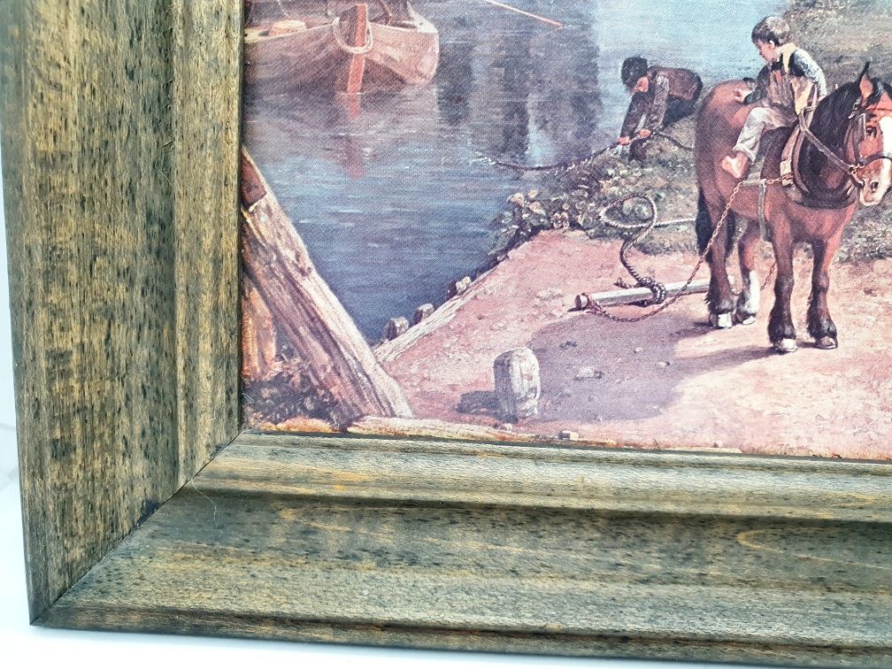 Obraz John Constable Flatford Mill, scena na żeglownej rzece