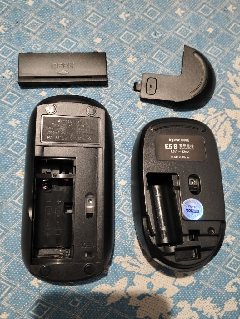 Bluetooth мышка черная