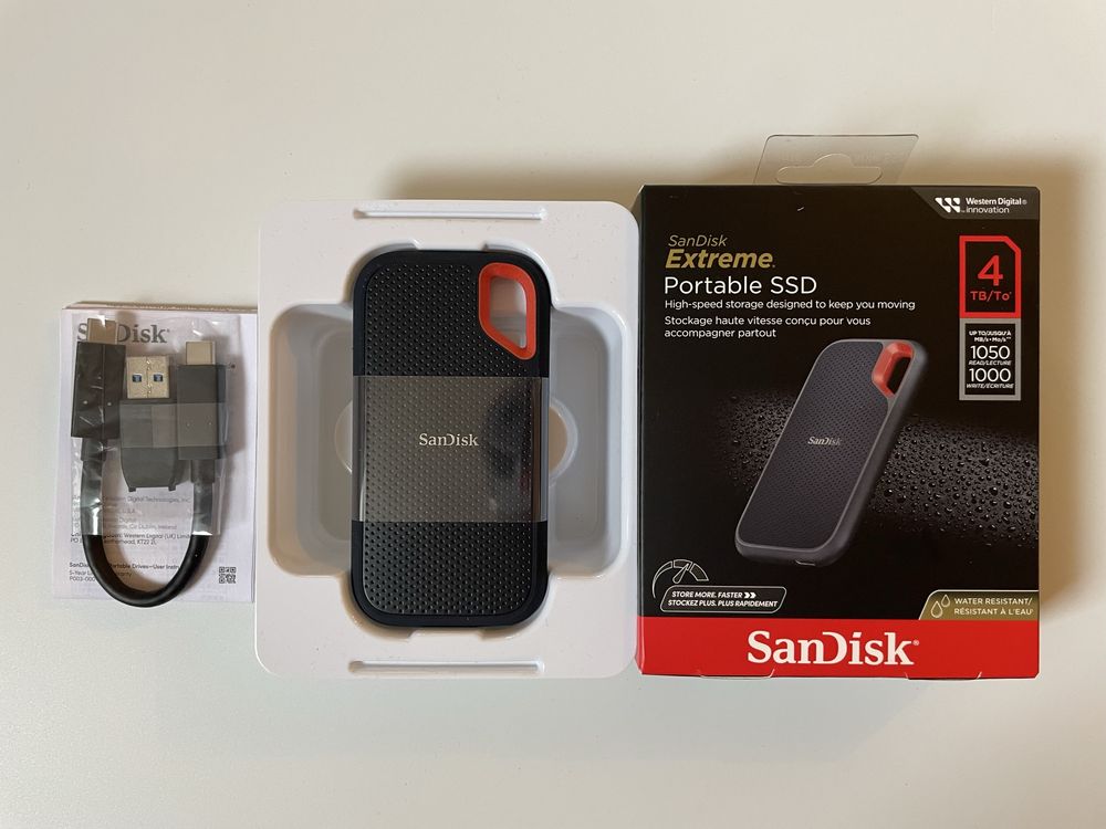 SSD диск SanDisk Extreme Portable 4TB
