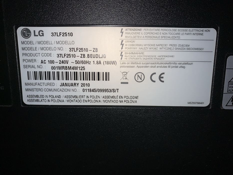 Telewizor LG 37LF2510-ZB