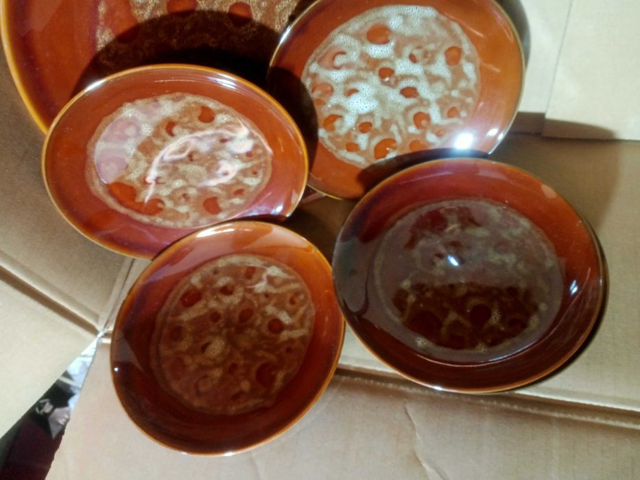 porcelit pruszków talerzyki plater