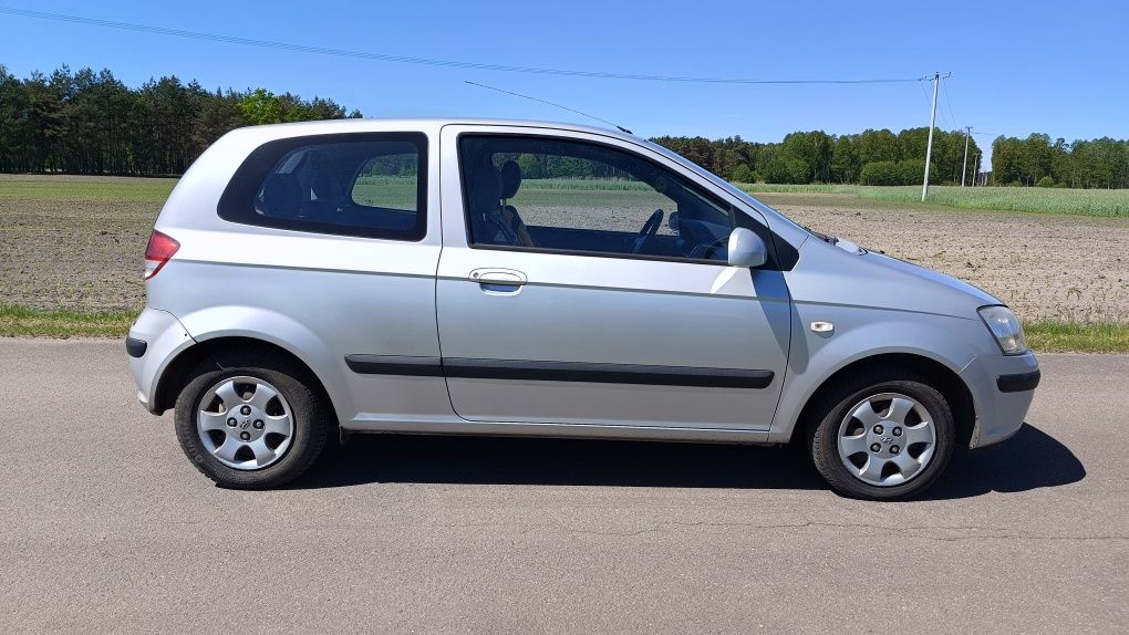 Hyundai Getz 1.1 benzyna 2003r 3 drzwi 118 tysięcy km klimatyzacja!