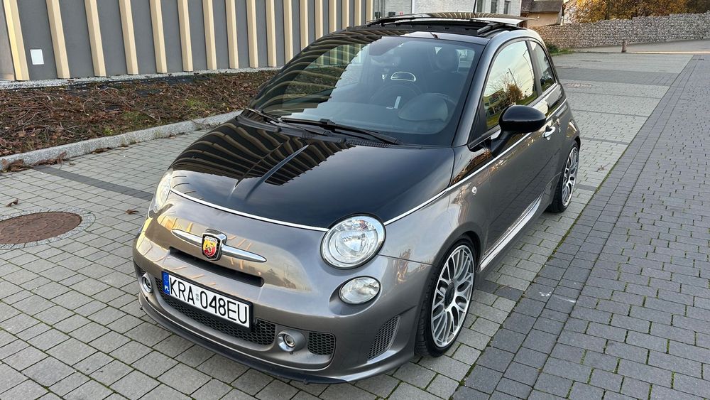 Abarth 595 ABARTH 595, 2016r, 82tyś km, Szyberdach, Doinwestowany, Stan Idealny