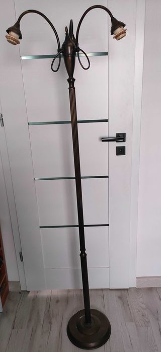 Lampa stojąca mosiądz