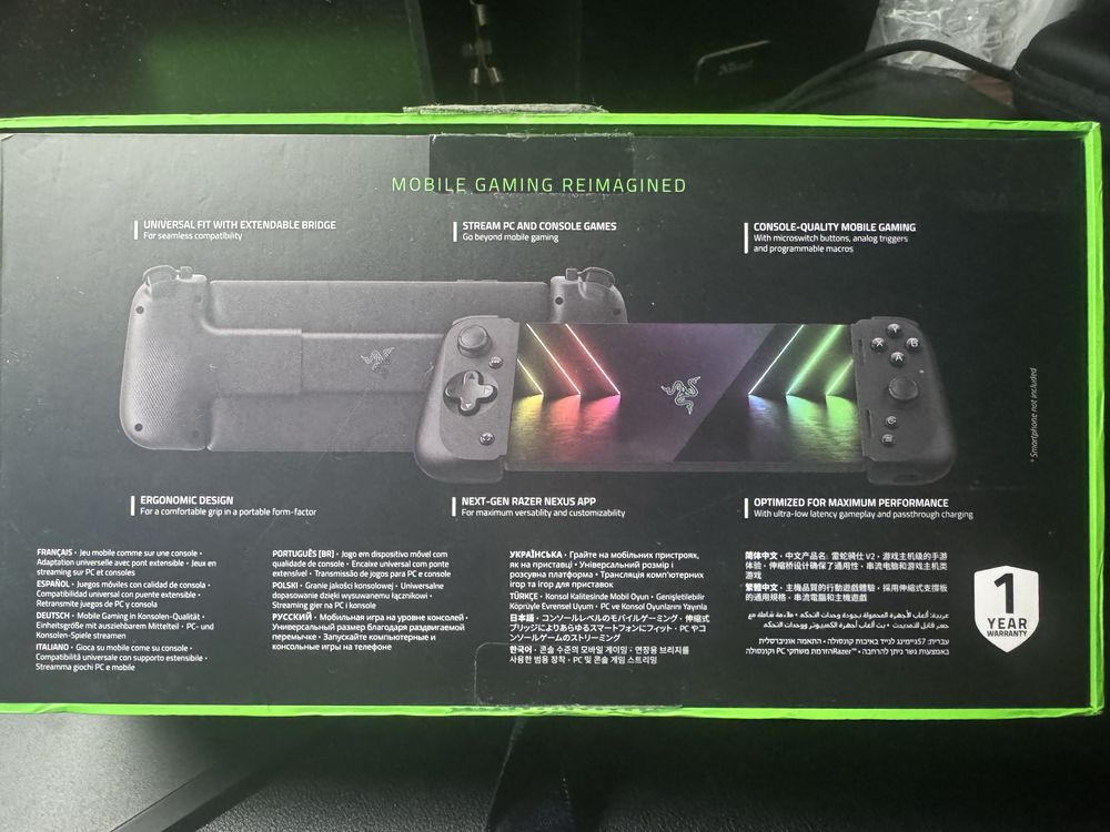 Comanddo Razer Kishi V2 (para iOS e Android)