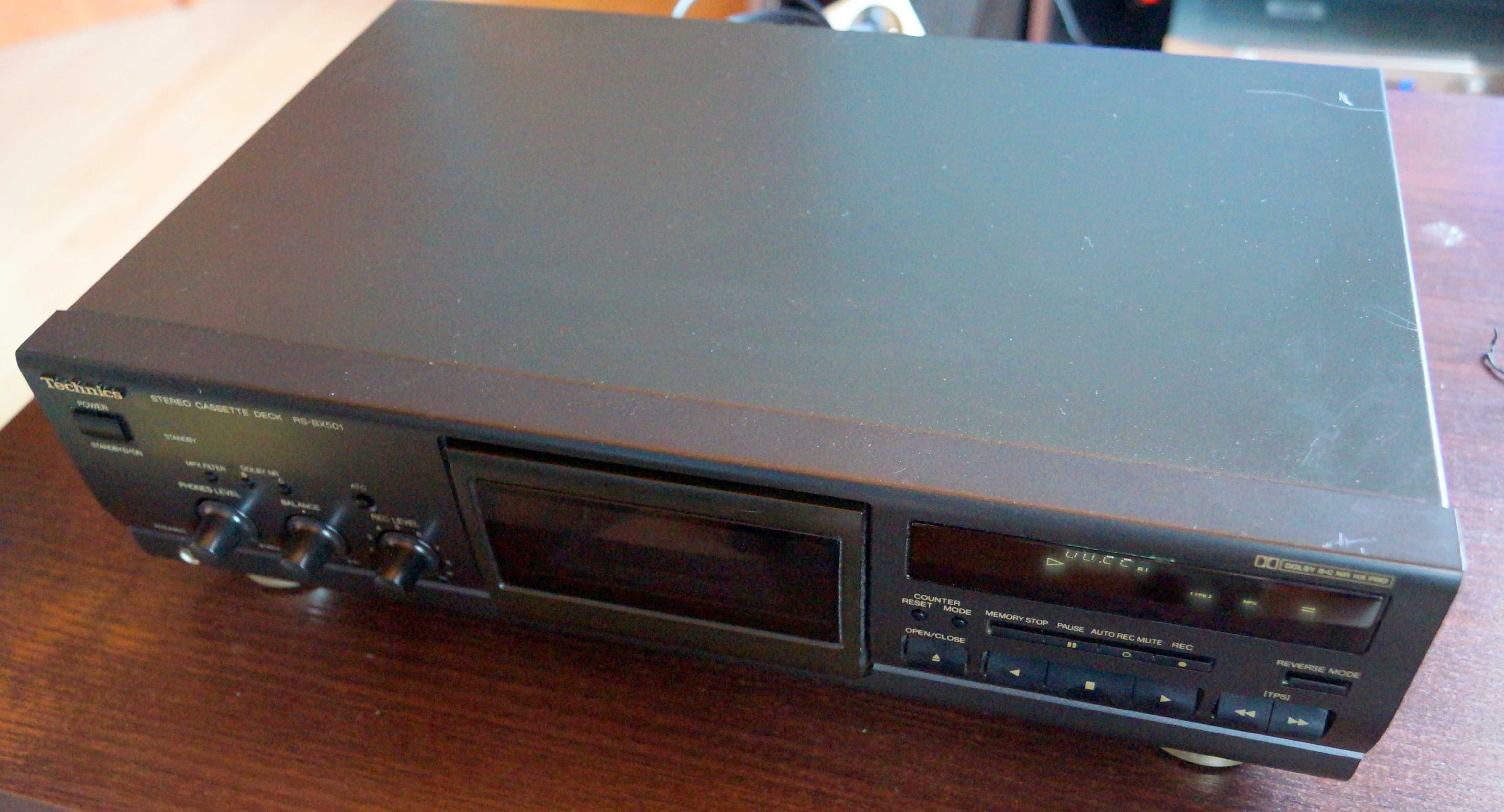 Po przegladzie Technics  Deck RS-BX 501 wysyłka